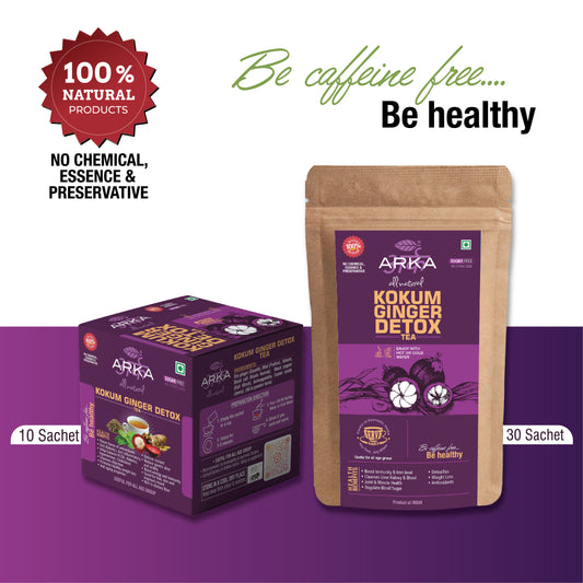 Kokum Ginger Detox Tea Box 10 Sachets