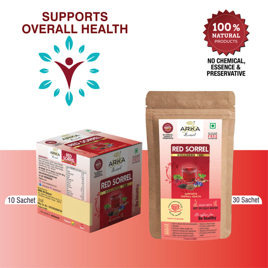 Red Sorrel Wellness Tea Box 10 Sachets