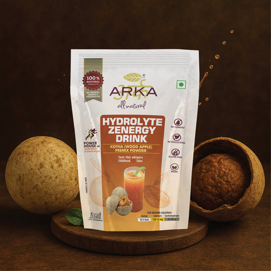 Hydrolyte Zenergy Drink (Kotha-Wood Apple Premix Powder) 230gm