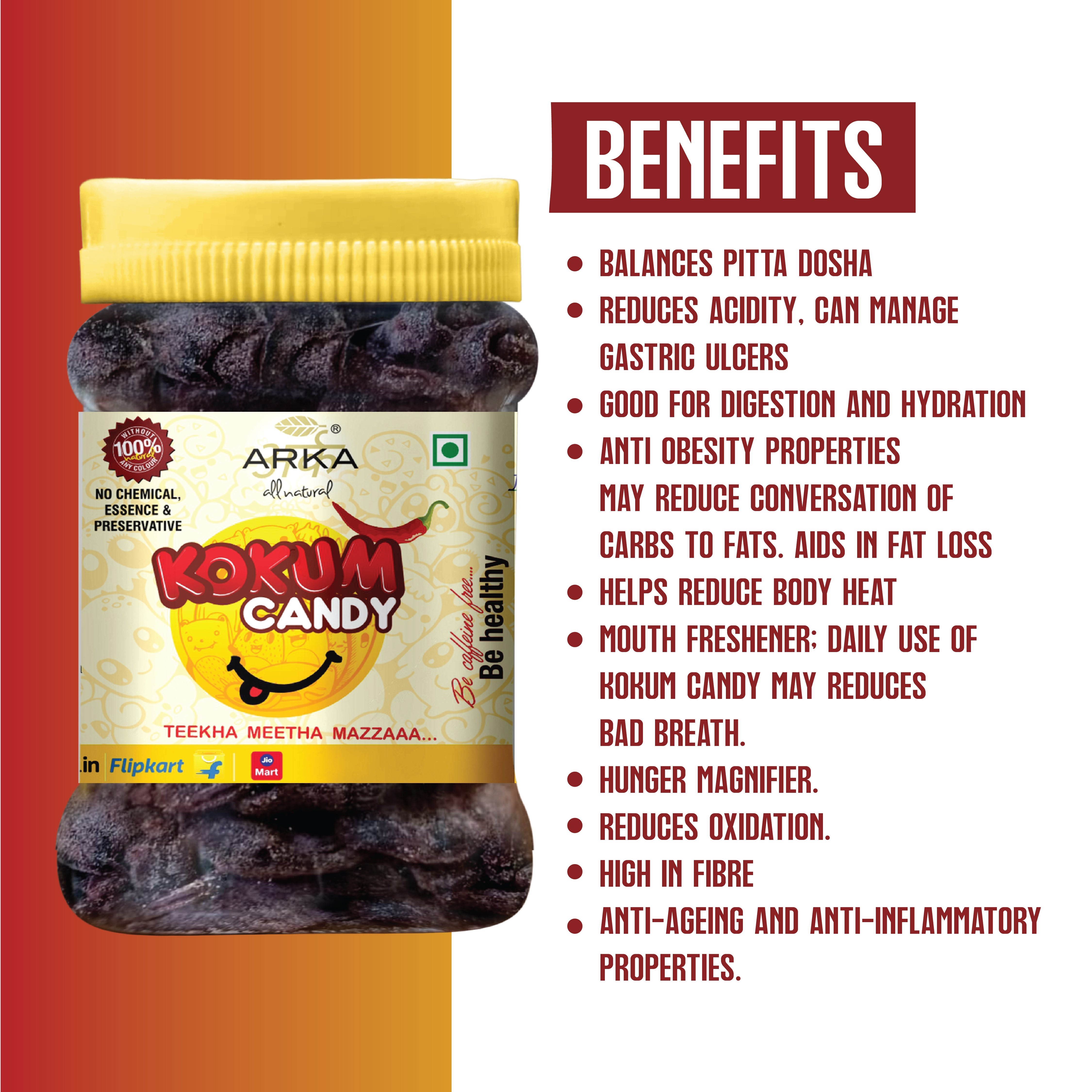 Kokum Candy – Teekha Meetha