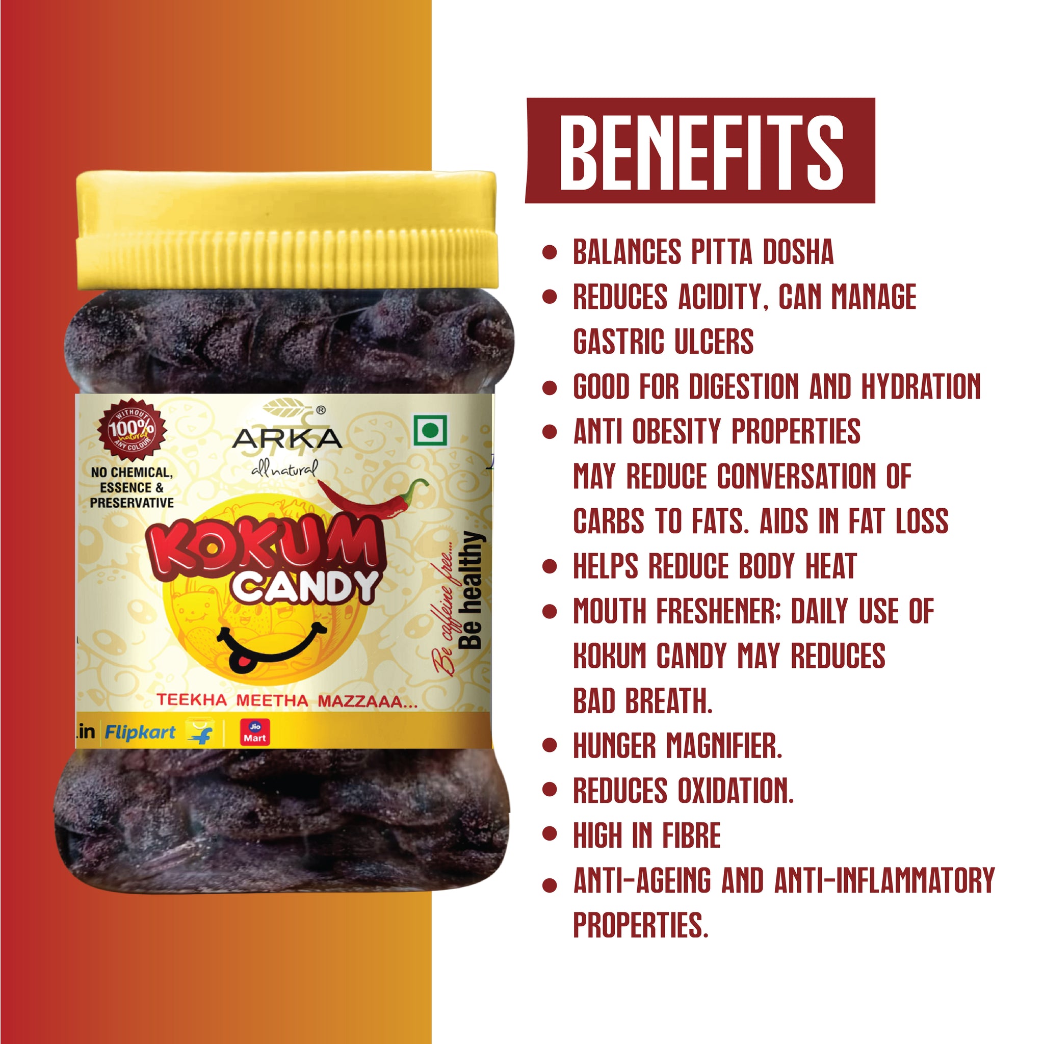 Kokum Candy – Teekha Meetha