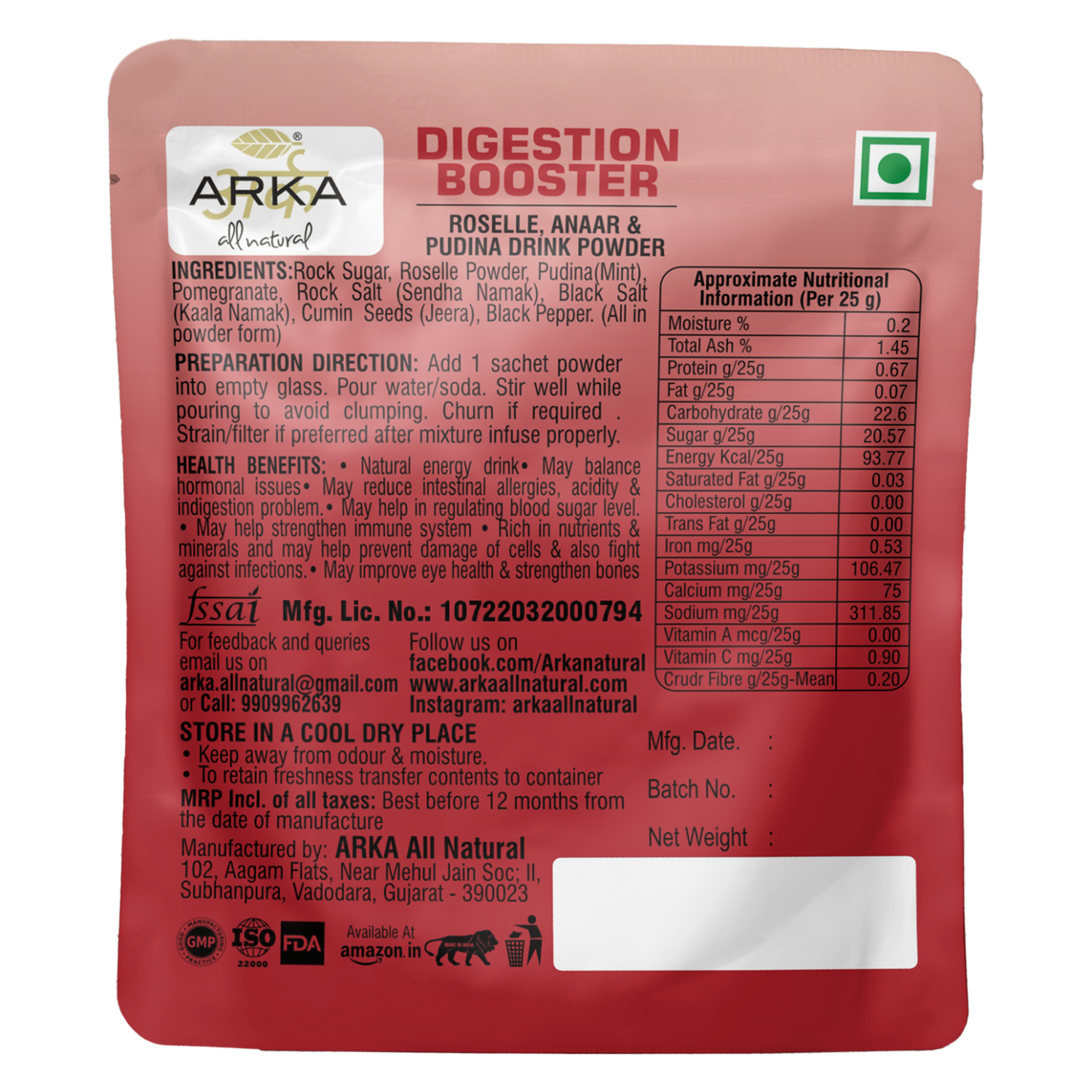 Digestion Booster 15 Sachet Box